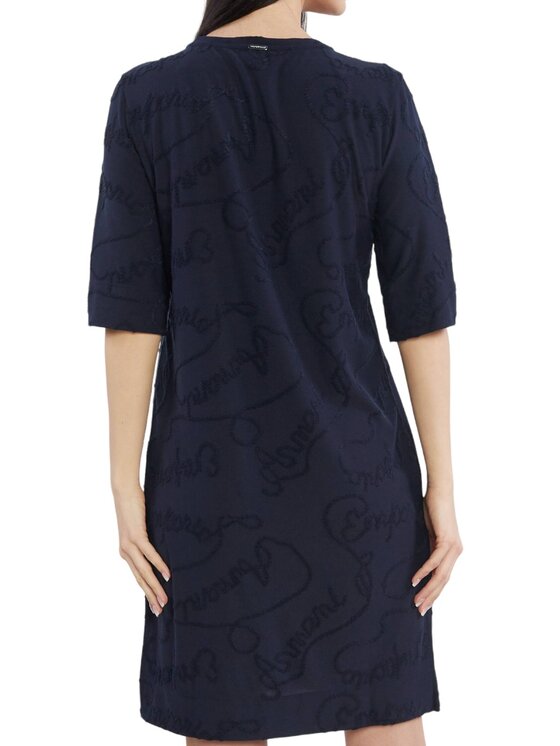 Emporio Armani Emporio Armani Abito completo Abito Emporio Armani Jacquard logomania Blu