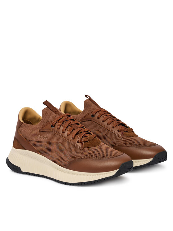 BOSS BOSS Sneakersy Ttnm Evo 50552911 Brązowy