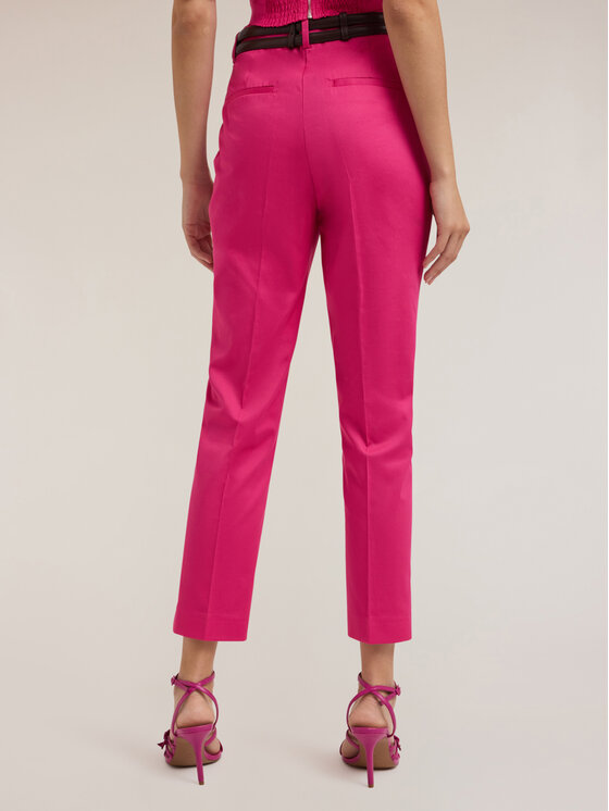 Motivi Motivi Pantaloni di tessuto P203Q203925N019 Rosa Regular Fit