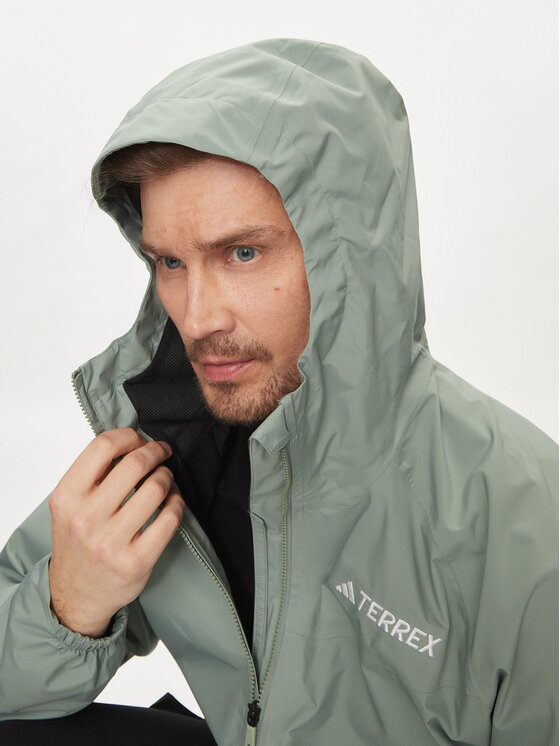 adidas adidas Μπουφάν outdoor Terrex Multi 2L IN4771 Πράσινο Regular Fit