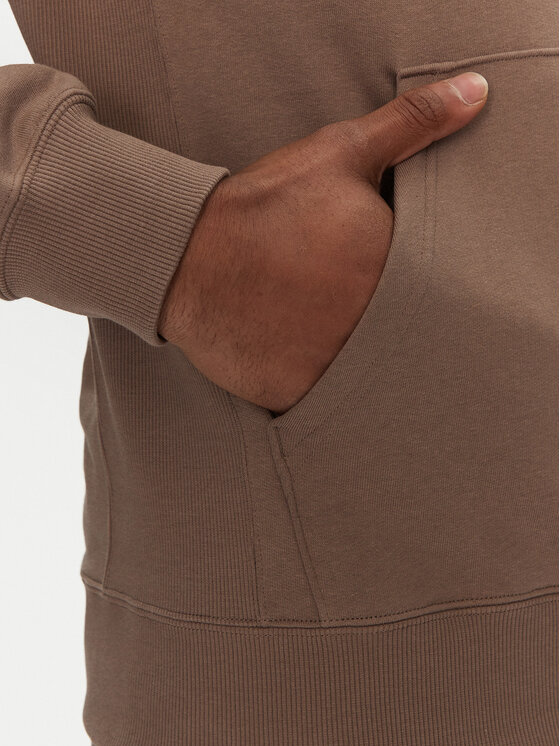 Puma Puma Majica dugih rukava Ess 629647 Smeđa Regular Fit