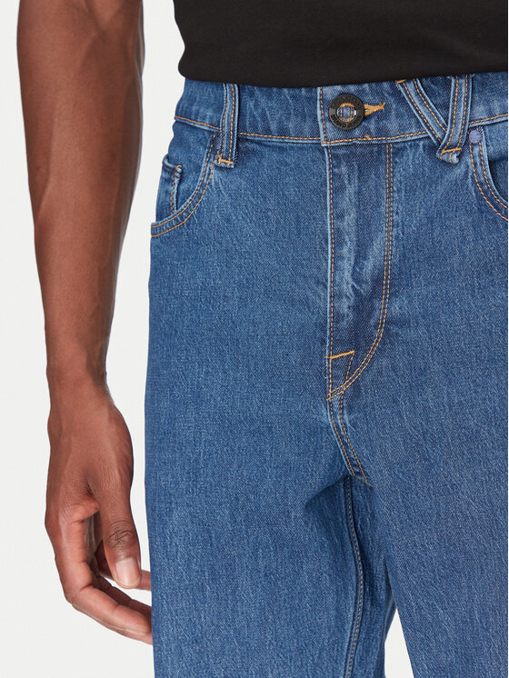 Volcom Volcom Džínsy Modown A1931900 Modrá Relaxed Fit