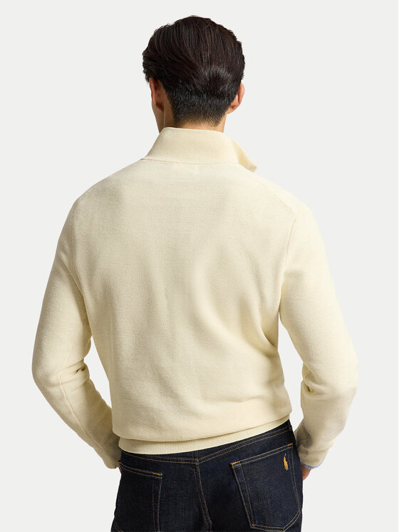 Polo Ralph Lauren Polo Ralph Lauren Sweter 710B18060011 Kremowy Regular Fit