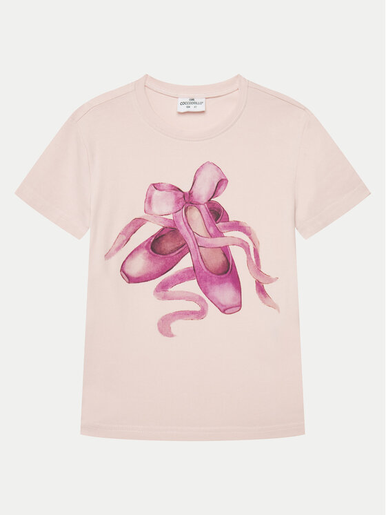 Coccodrillo Coccodrillo T-Shirt WC5143201VGA Rosa Regular Fit