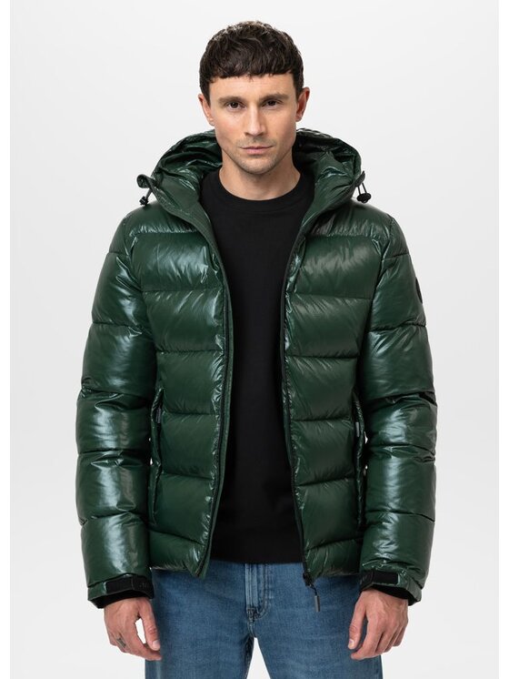 PITBULL PITBULL Kurtka przejściowa Pepperwood Zielony Regular Fit