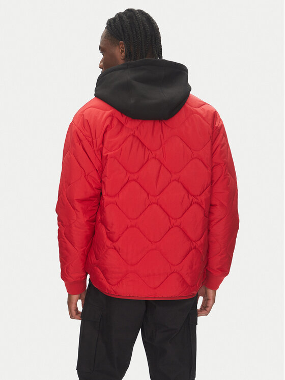 Tommy Hilfiger Tommy Hilfiger Bunda pro přechodné období F1 Movie MW0MW41369 Červená Regular Fit