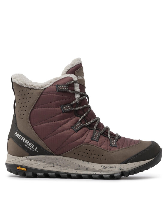 Merrell Sniega zābaki Antora Sneaker Boot Wp J066930 Bordo