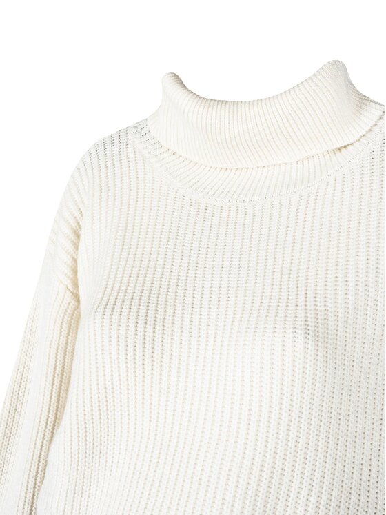 Silvian Heach Silvian Heach Πουλόβερ CVA22045LU Εκρού Oversize