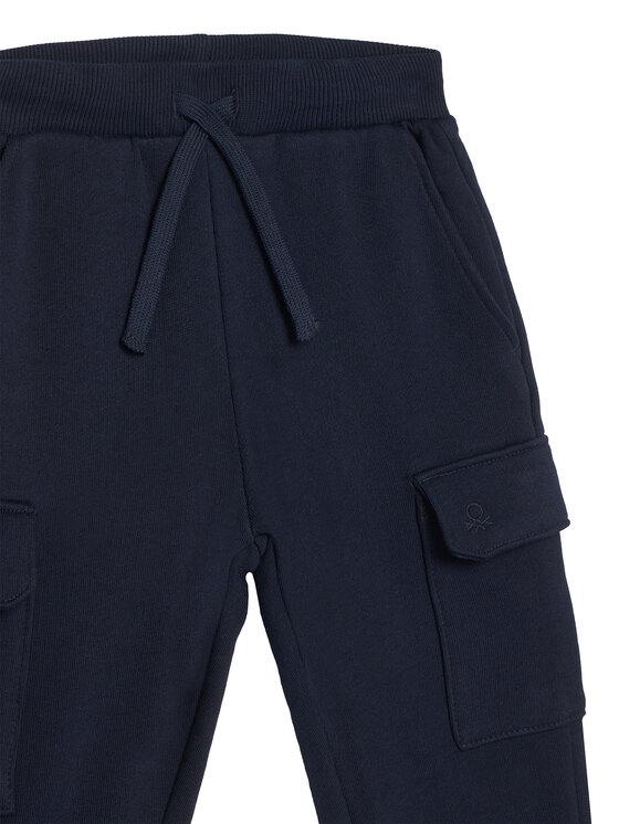 United Colors Of Benetton United Colors Of Benetton Παντελόνι φόρμας 3J68GF045 Σκούρο μπλε Regular Fit