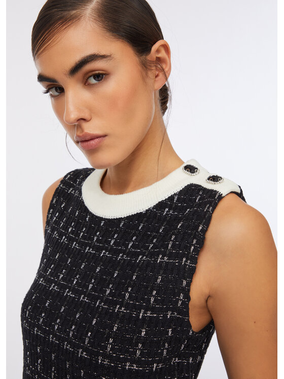 Liu Jo Liu Jo Abito da sera MF5057MA25RP9017 Nero Regular Fit