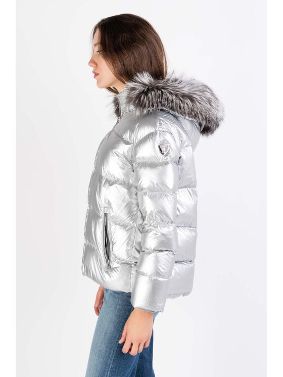 ROCKANDBLUE ROCKANDBLUE Kurtka puchowa Memphis FX Jacket Srebrny Regular Fit