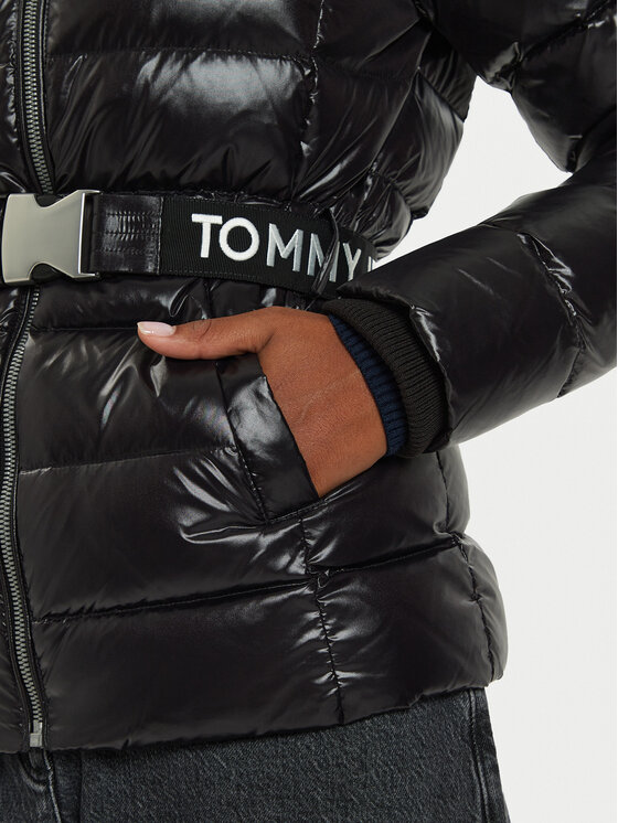 Tommy Jeans Tommy Jeans Puhovka DW0DW18826 Črna Slim Fit