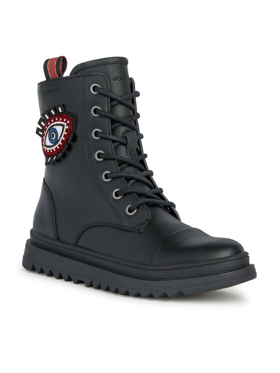 Geox Geox Botki J Gillyjaw Girl J267XA 000BC C0260 S Czarny