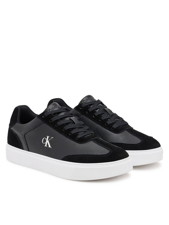 Calvin Klein Calvin Klein Сникърси Classic Cupsole Laceup Wt Mix YM0YM01429 Черен