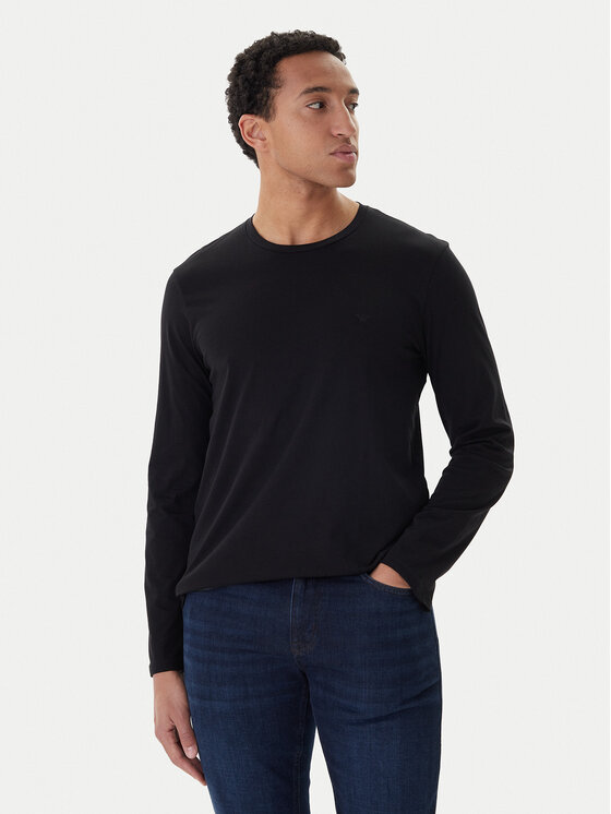 Emporio Armani Underwear Emporio Armani Underwear Longsleeve EM000382 AF14210 UC001 Negru Regular Fit