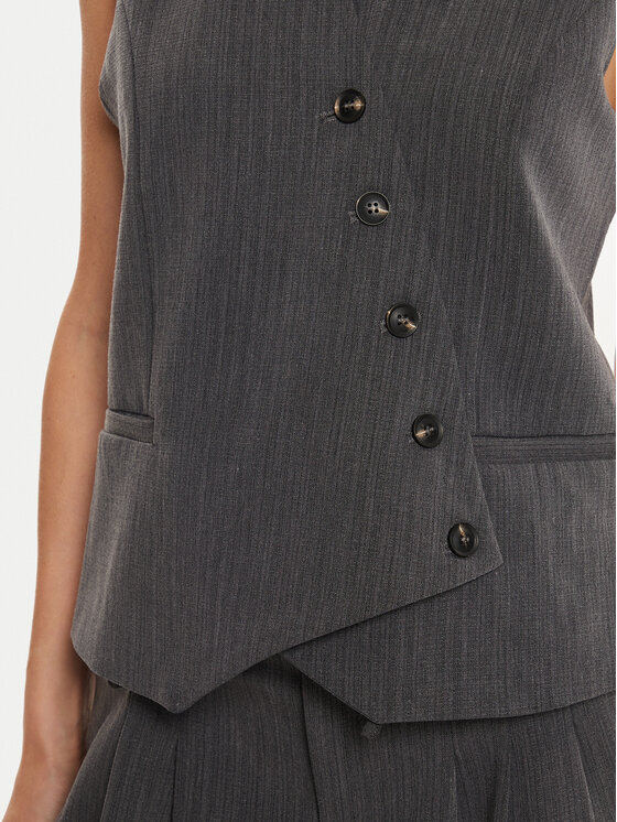 Karen by Simonsen Karen by Simonsen Kamizelka Ro 10105155 Szary Regular Fit