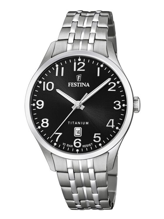 Festina Festina Zegarek F20466/3 Srebrny