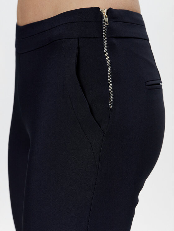 Morgan Morgan Kalhoty z materiálu 211-PROSY.F Tmavomodrá Slim Fit