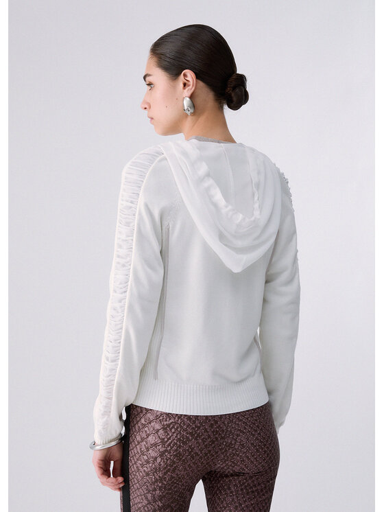 Liu Jo Liu Jo Felpa TF6162MS49ID3023 Bianco Regular Fit