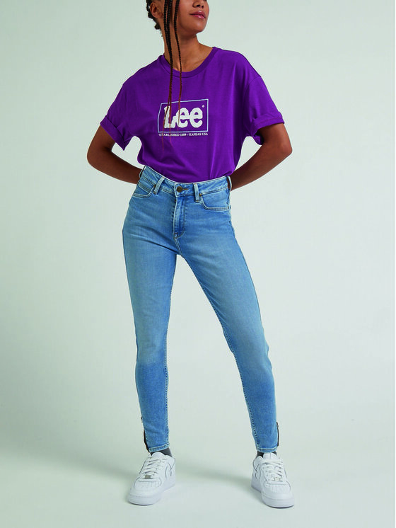 Lee Lee Τζιν Scarlett L31BGUB43 112330554 Μπλε Skinny Fit