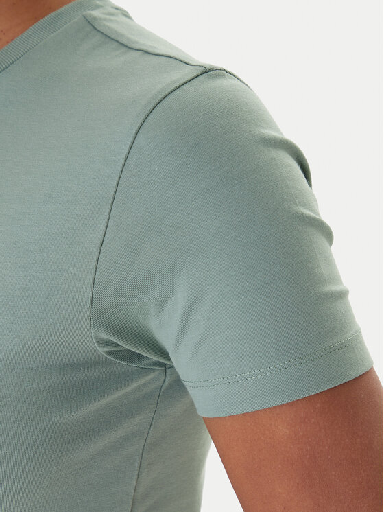 Guess Jeans Guess Jeans T-Shirt 180328 Πράσινο Classic Fit