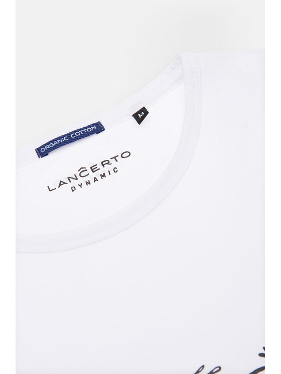 Lancerto Lancerto Longsleeve Benjamin Biały Regular Fit