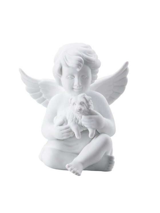 Rosenthal Rosenthal Figurka Anioł duży z psem Biały