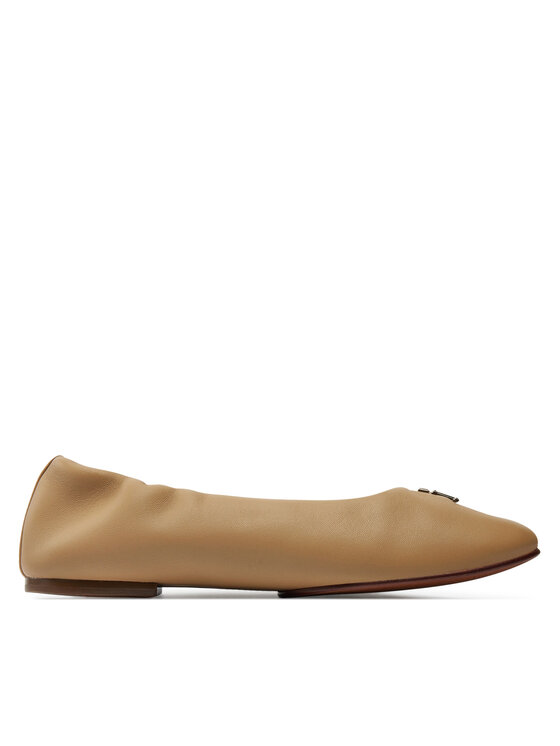 Tommy Hilfiger Balerīnas Th Elevated Elastic Ballerina FW0FW07882 Haki