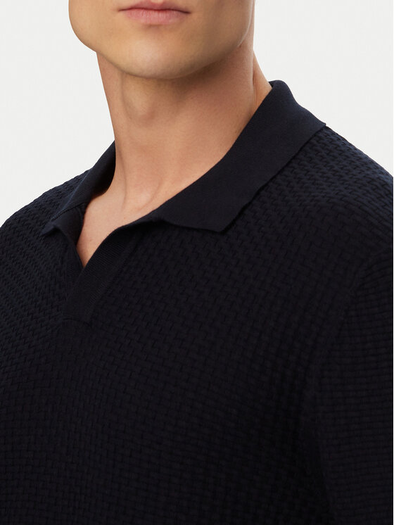 BOSS BOSS Polo marškinėliai H-Natalo 50561613 Tamsiai mėlyna Regular Fit