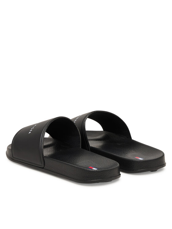 Tommy Hilfiger Tommy Hilfiger Klapki T3X0-34403-1172 Czarny