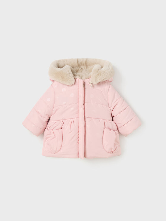 Mayoral Mayoral Зимно яке 2.407 Розов Regular Fit