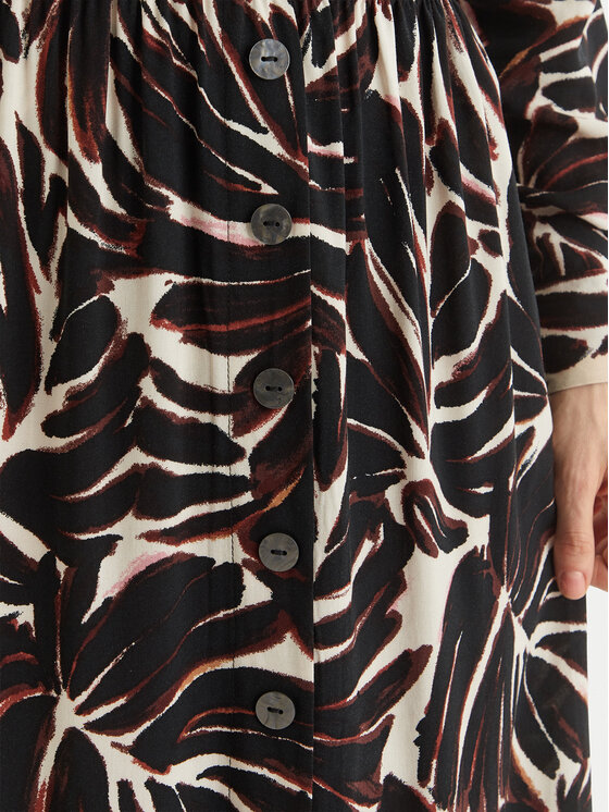 ONLY ONLY Φούστα midi Nova 15222223 Μαύρο Regular Fit