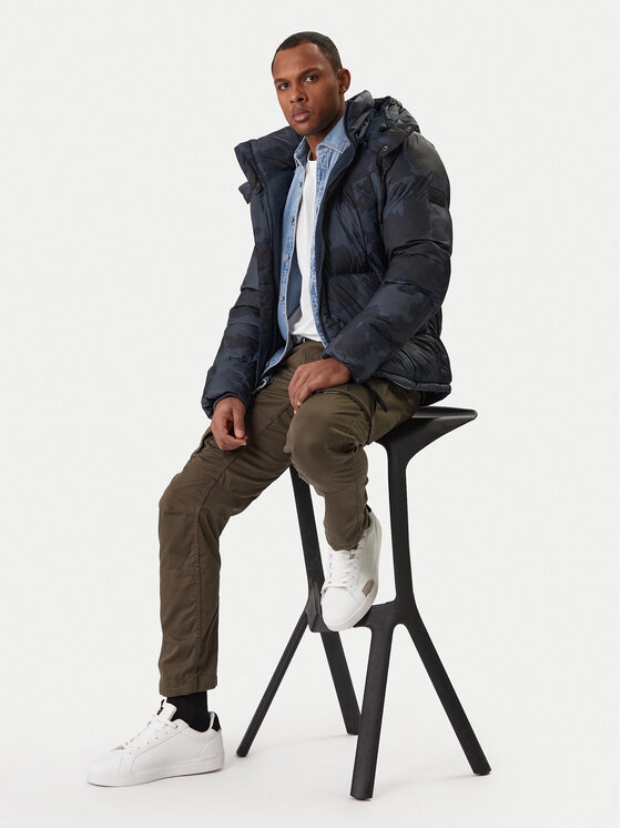 G-Star Raw G-Star Raw Geacă de iarnă G Whistler D26885-C441 Bleumarin Regular Fit