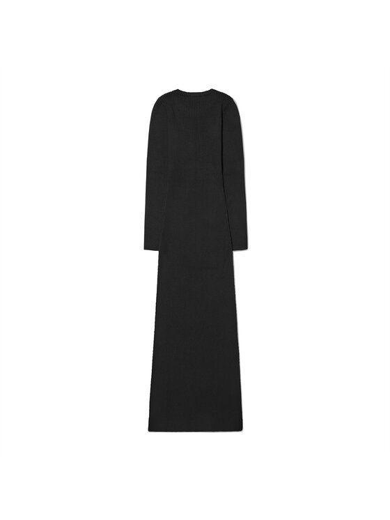 La Mania La Mania Vestito da giorno FIORE Nero Classic Fit