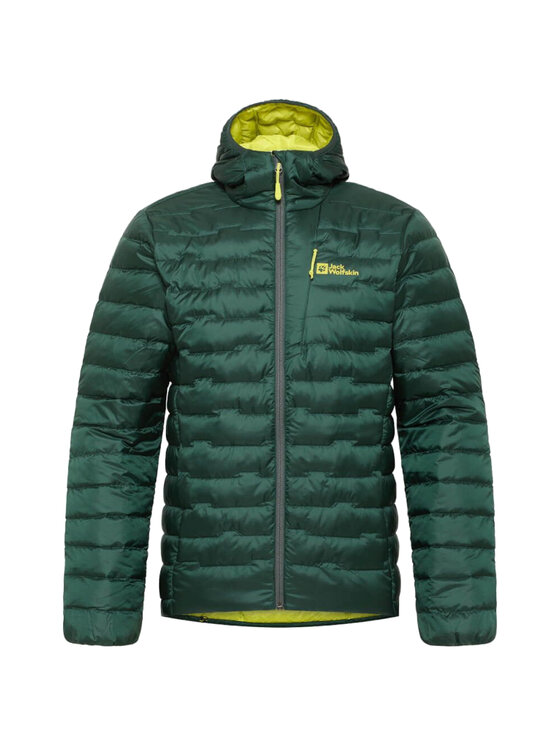 Jack Wolfskin Jack Wolfskin Giacca di transizione Jack Wolfskin Passamani Down Hoody M Verde Regular Fit