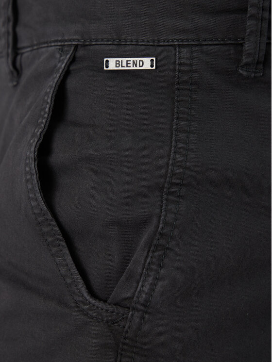 Blend Blend Pantalon scurți din material 20717939 Negru Regular Fit