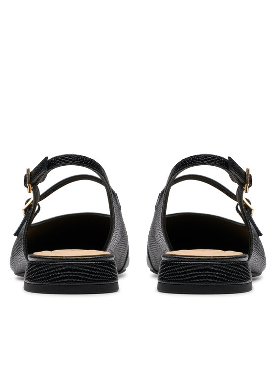 Clarks Clarks Baleríny Sensa15 Shine 26181314 Čierna