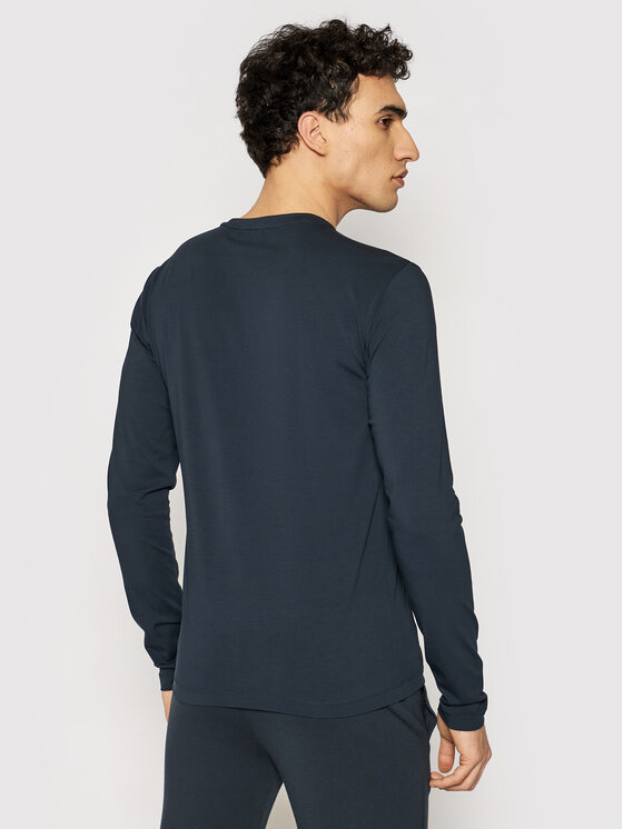 Longsleeve 8NPTL9 PJ03Z 1578 Blu scuro Slim Fit