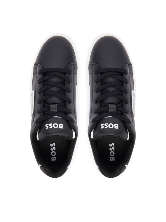 BOSS BOSS Sneakersy J52554 S Čierna
