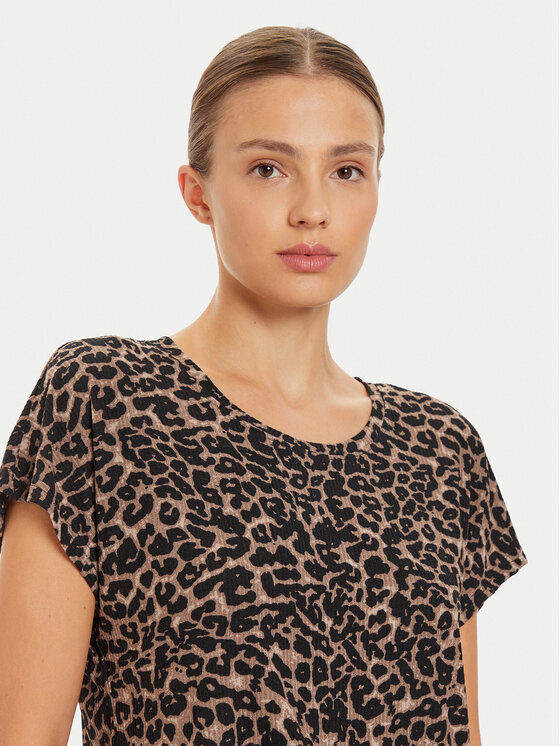 ONLY ONLY T-shirt 15344399 Smeđa Regular Fit