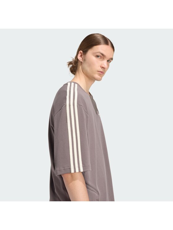 adidas adidas T-shirt adicolor 3-Stripes KE1591 Grigio Oversize