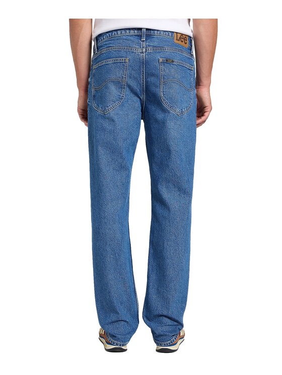 Lee Lee Jeansy West Niebieski Loose Fit