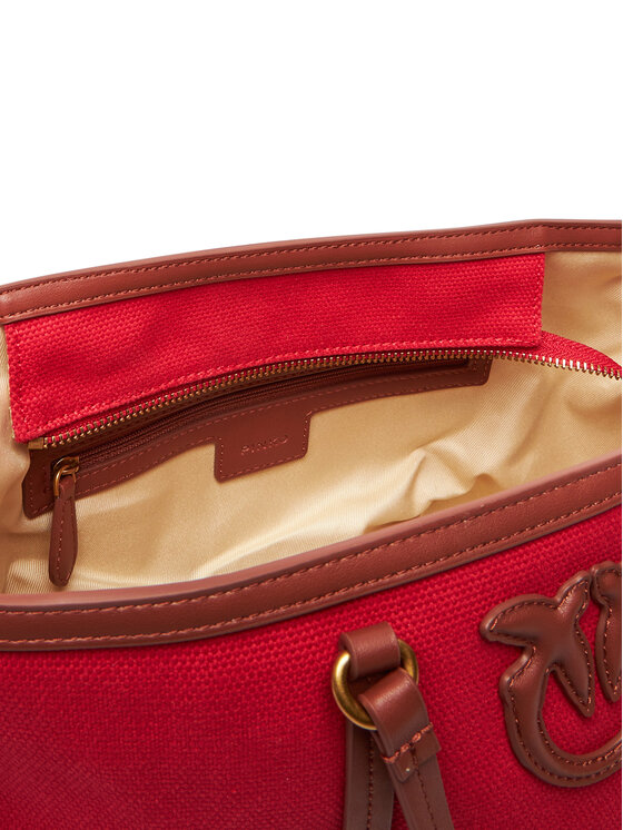PINKO PINKO Borsetta Miranda Shopper Classic PE 25 PLTT 104714 A2G2 Rosso