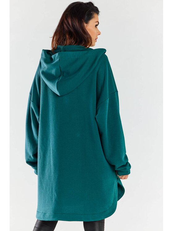 Infinite You Infinite You Felpa M281 Verde Basic Fit