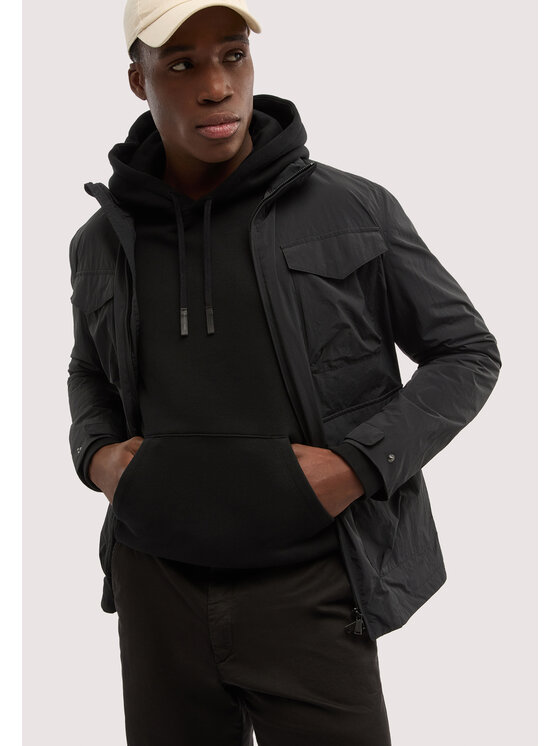 Trussardi Trussardi Felpa G8078000131N033 Nero Regular Fit