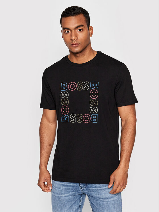 T-shirt Square 50481910 Nero Casual Fit