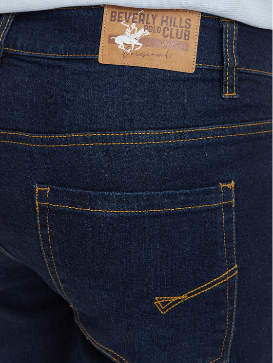Beverly Hills Polo Club Beverly Hills Polo Club Jeans P-SS26M-J494333 Dunkelblau Regular Fit
