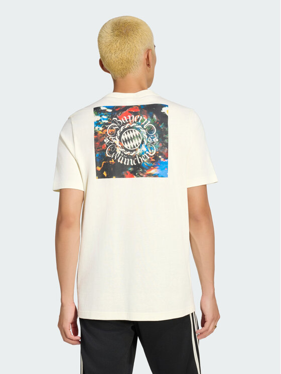adidas adidas Koszulka techniczna 172377 Beżowy Regular Fit