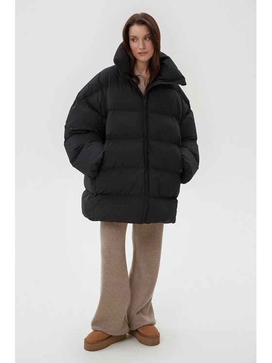 Estro Estro Giubbotto piumino ER00113894 Nero Oversize