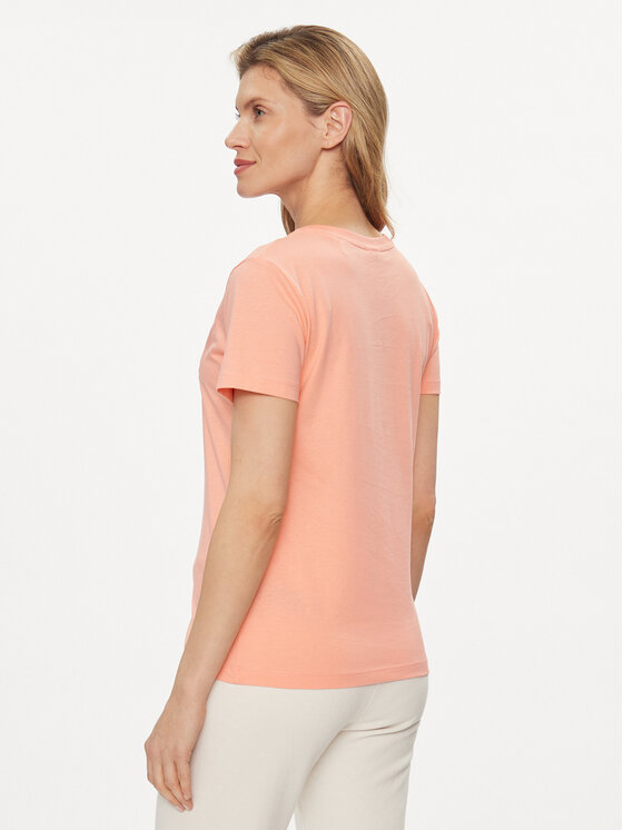 Guess Guess T-shirt Adele V2YI07 K8HM0 Corallo Regular Fit